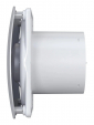 RIO 4C Gray metal, Вентилятор накладной RIO D100 обр.клапан Gray metal DICITI