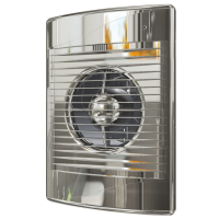 STANDARD 5C Chrome Эра, Вентилятор осевой вытяжной с обратным клапаном D125, декоративный