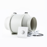Канальный вытяжной вентилятор VAKIO AIRFLOW 125PE